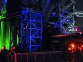 Fackelfuehrung im Landschaftspark Duisburg Nord Fackelfuehrung im Landschaftspark Duisburg Nord